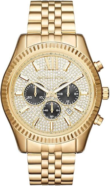 orologio michael kors uomo cinturino pelle|Mehr.